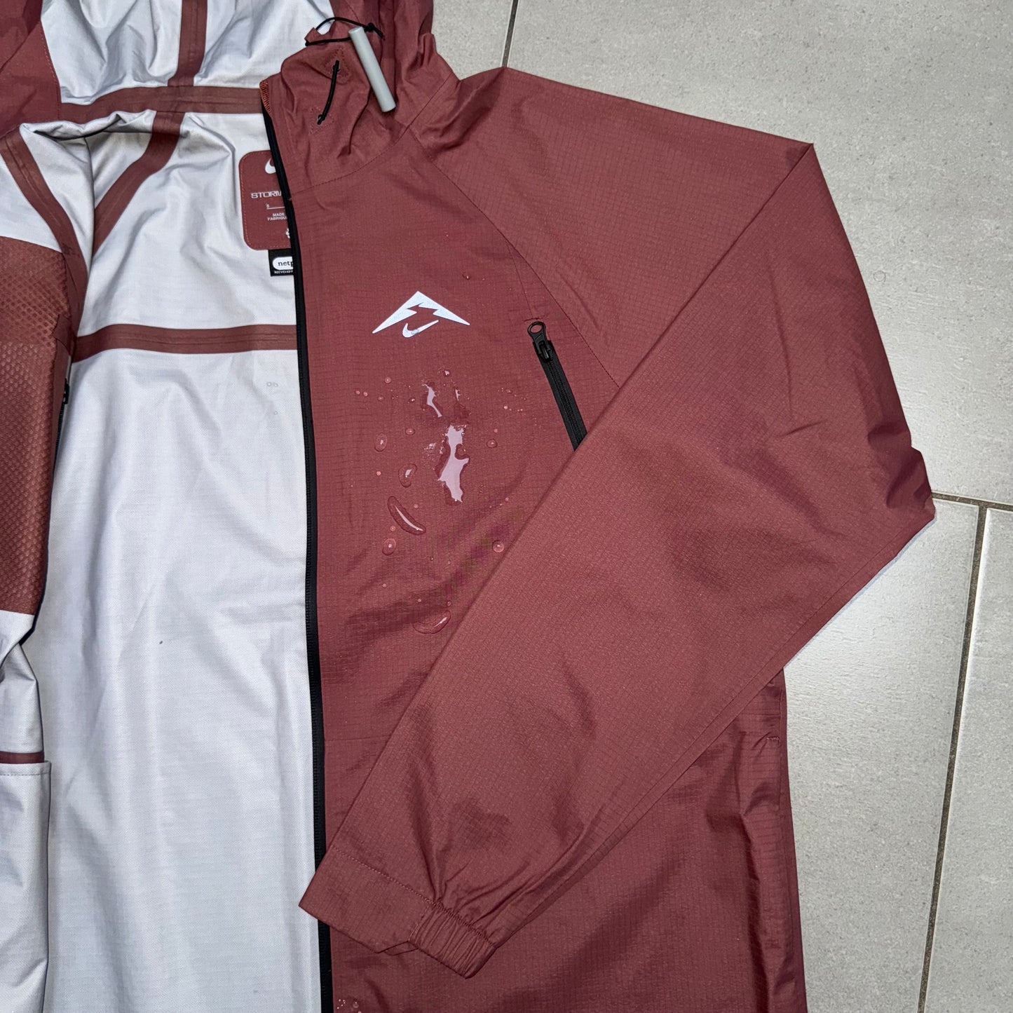 Veste nike trail imperméable