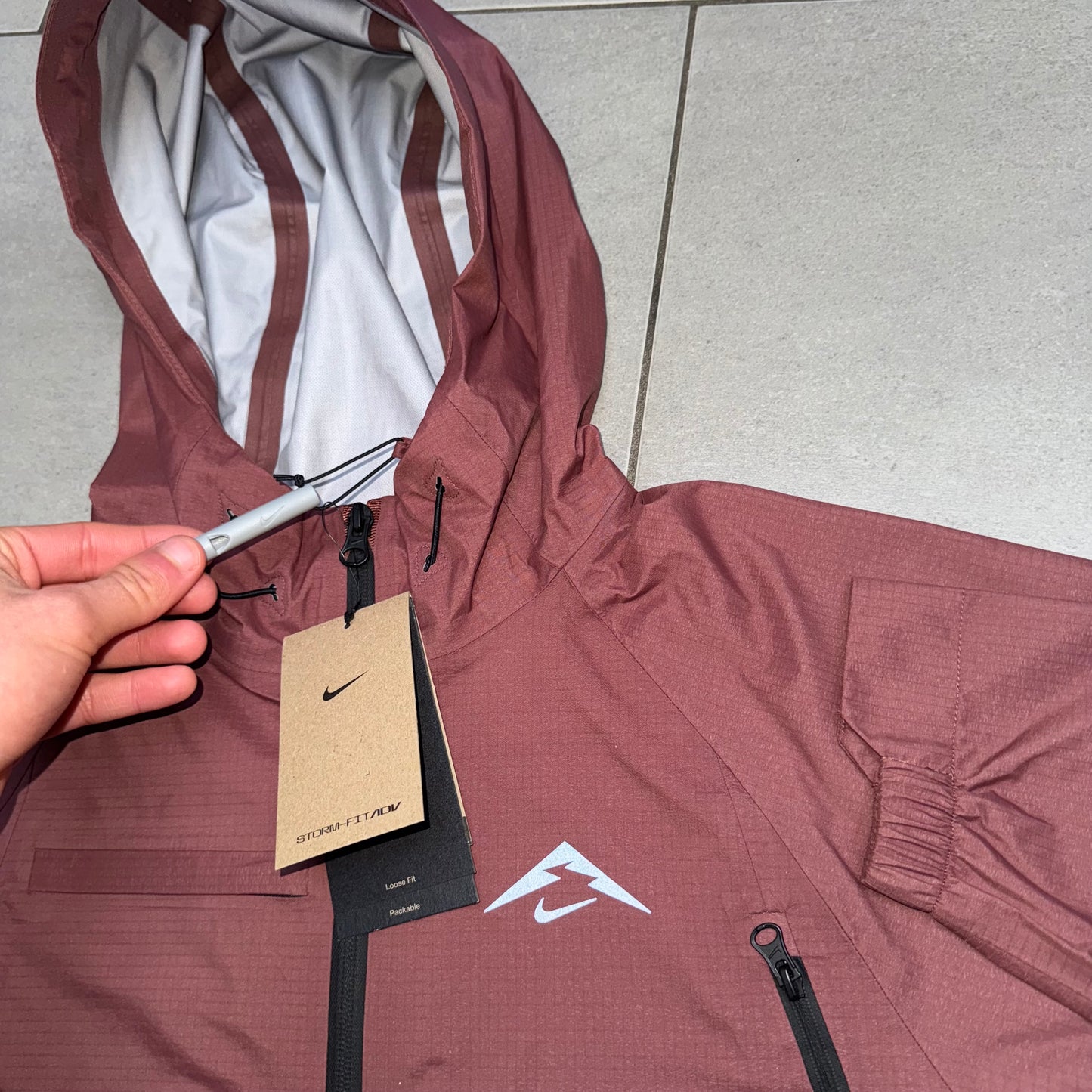 Veste nike trail imperméable